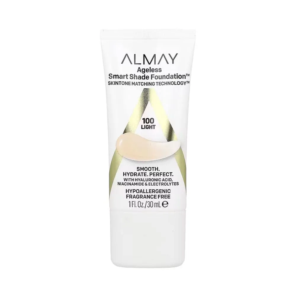 Almay Smart Shade Ageless Foundation 100 Light 30ml