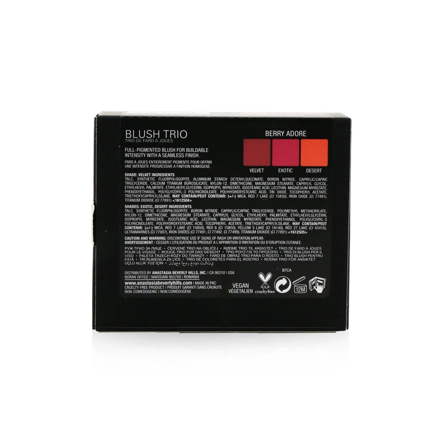 Anastasia Beverly Hills Blush Trio - # Pink Passion  9g/0.33oz