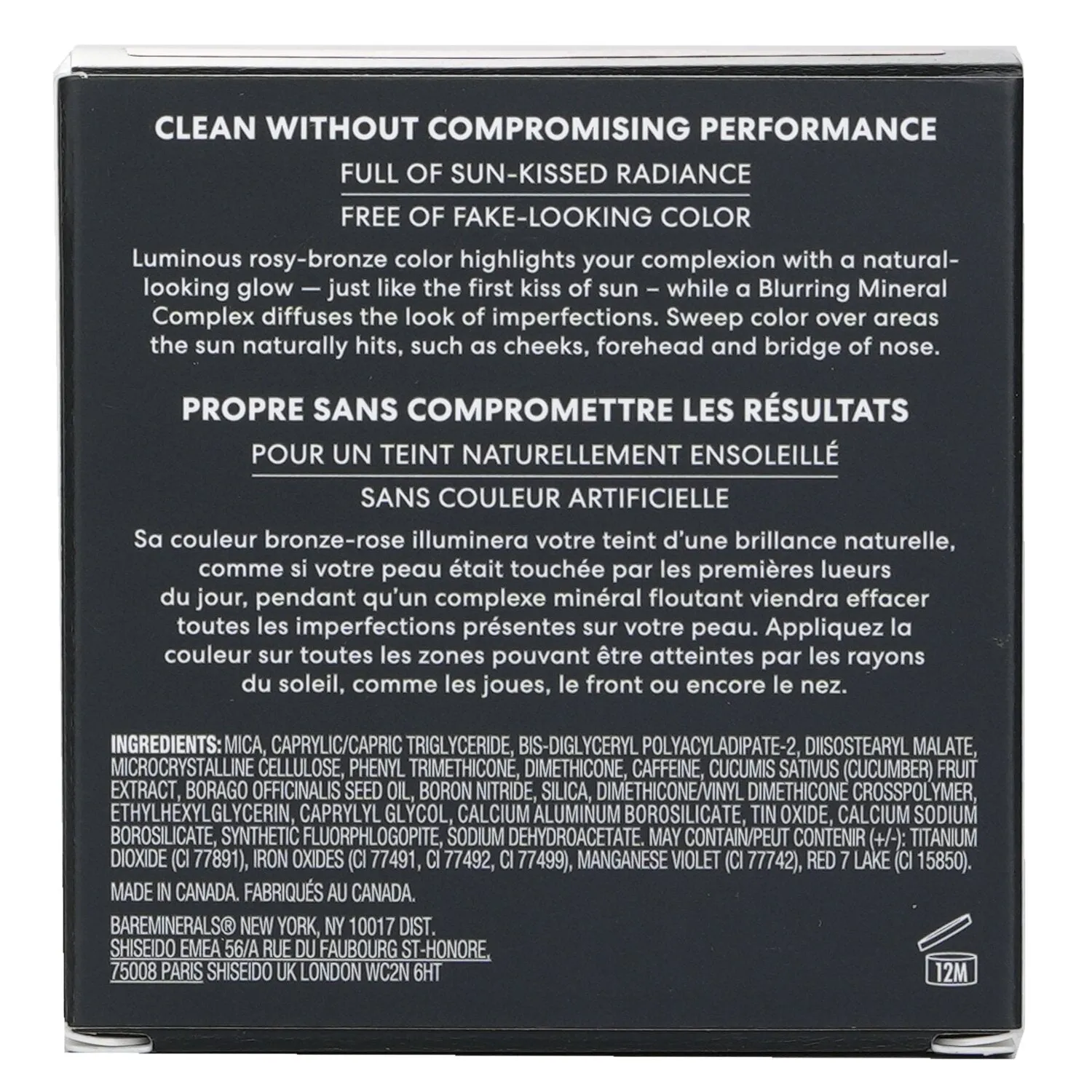 BareMinerals Gen Nude Blonzer (Blush   Bronzer) - # Kiss of Copper  3.8g/0.13oz