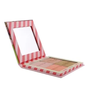Benefit World O Blushes (4 In 1 Bronzer & Blush Palette)  12.5g/0.42oz