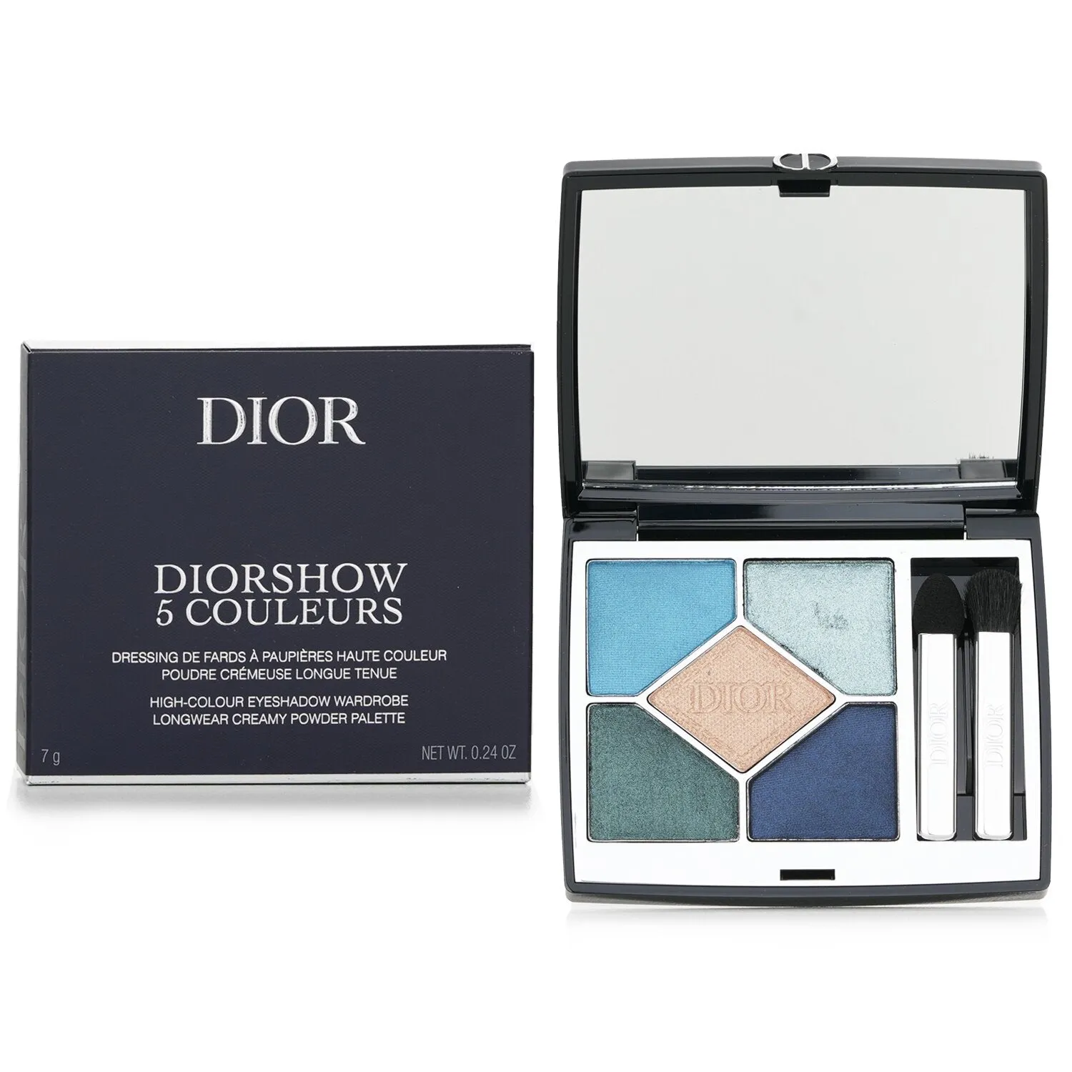 Christian Dior Diorshow 5 Couleurs Longwear Creamy Powder Eyeshadow Palette - # 649 Nude Dress  7g/0.24oz