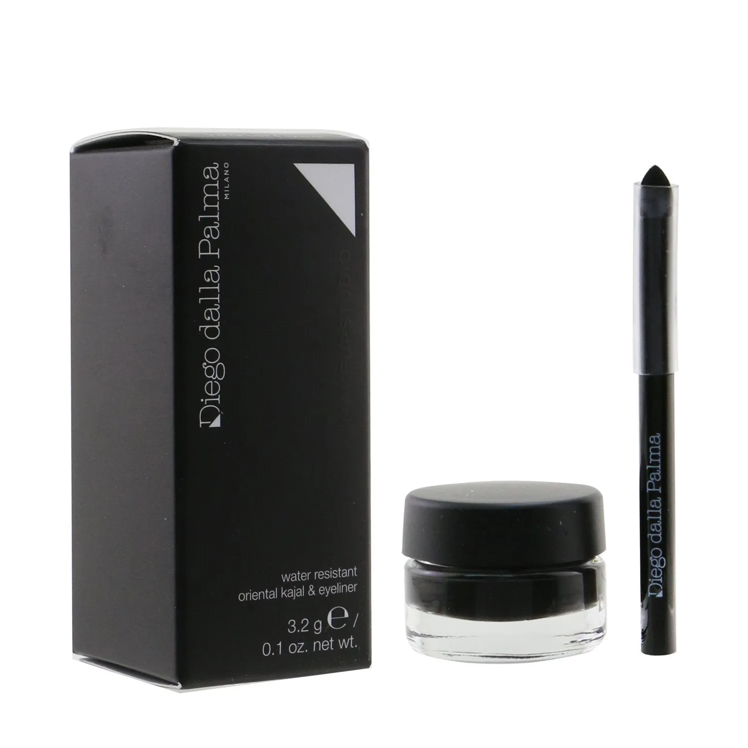 Diego Dalla Palma Milano Makeupstudio Water Resistant Oriental Kajal & Eyeliner - 11 (Black)  3.2g/0.1oz
