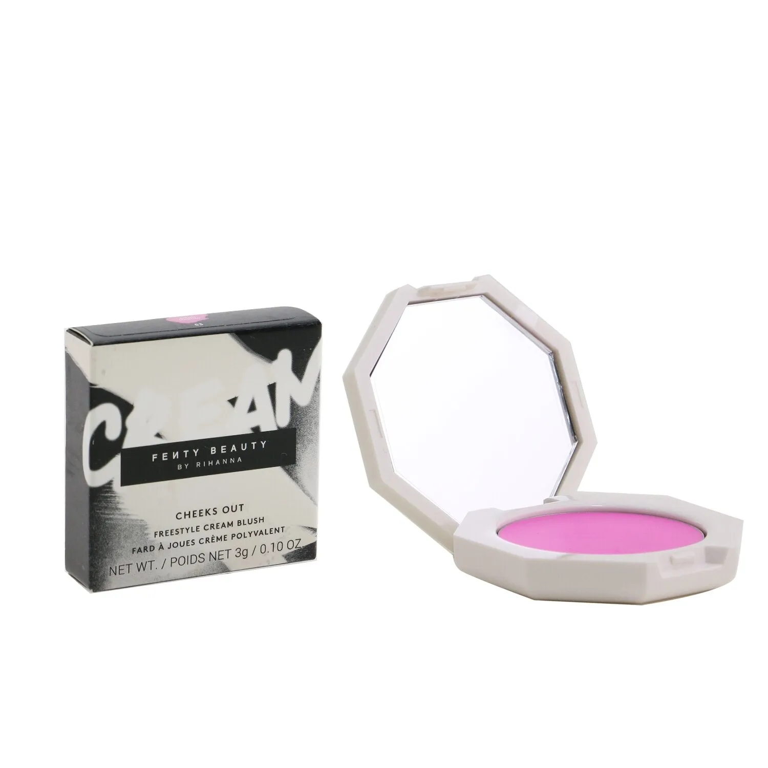 Fenty Beauty by Rihanna Cheeks Out Freestyle Cream Blush - # 05 Strawberry Drip (Soft Coral Pink)  3g/0.1oz