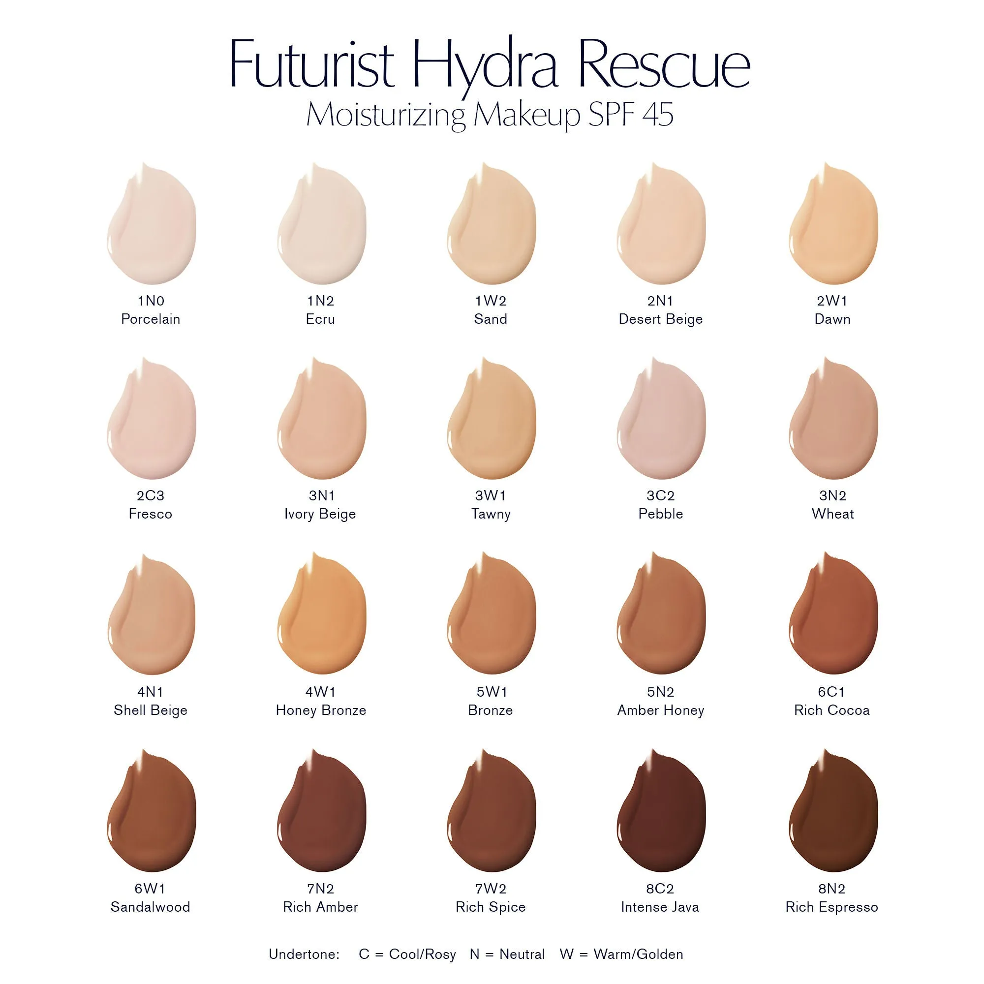 Futurist Hydra Rescue Moisturizing Makeup SPF 45