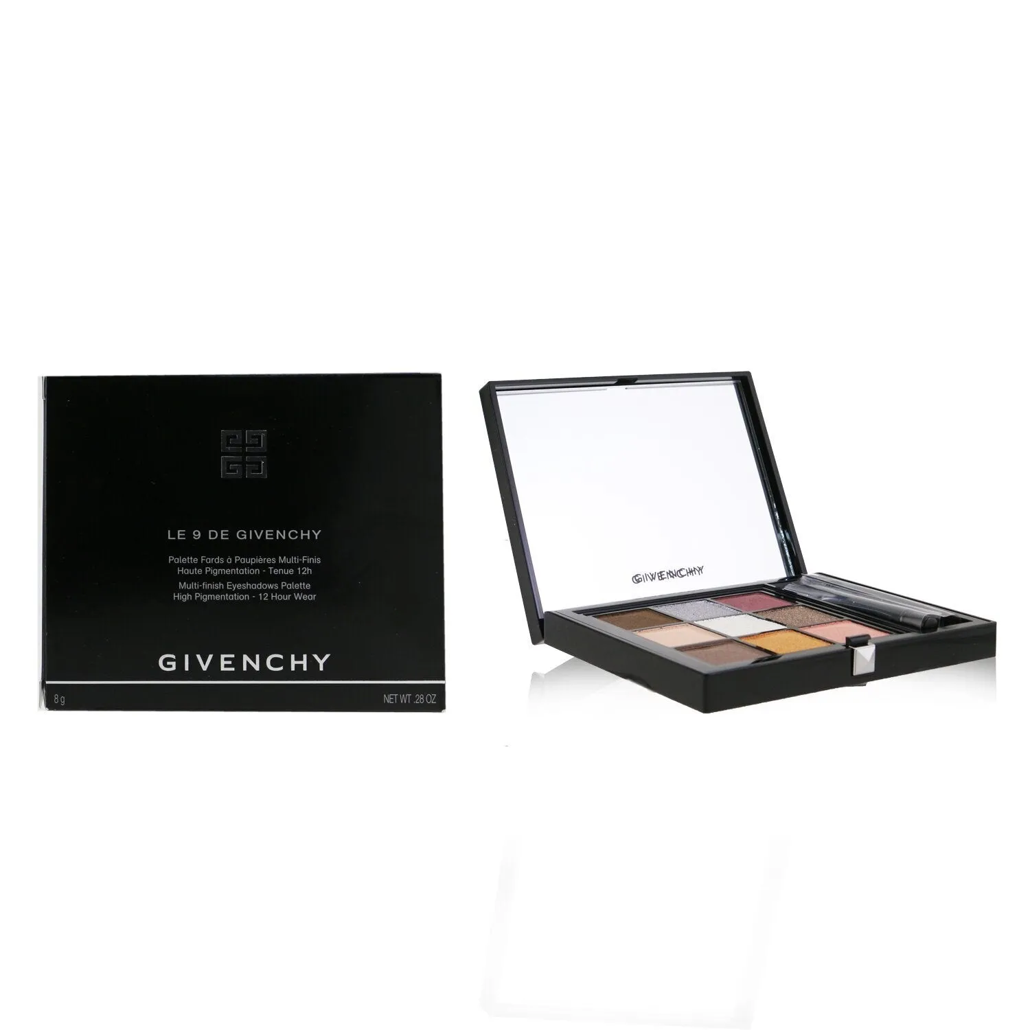 Givenchy Le 9 De Givenchy Multi Finish Eyeshadows Palette (9x Eyeshadow) - # LE 9.05 (Unboxed)  8g/0.28oz