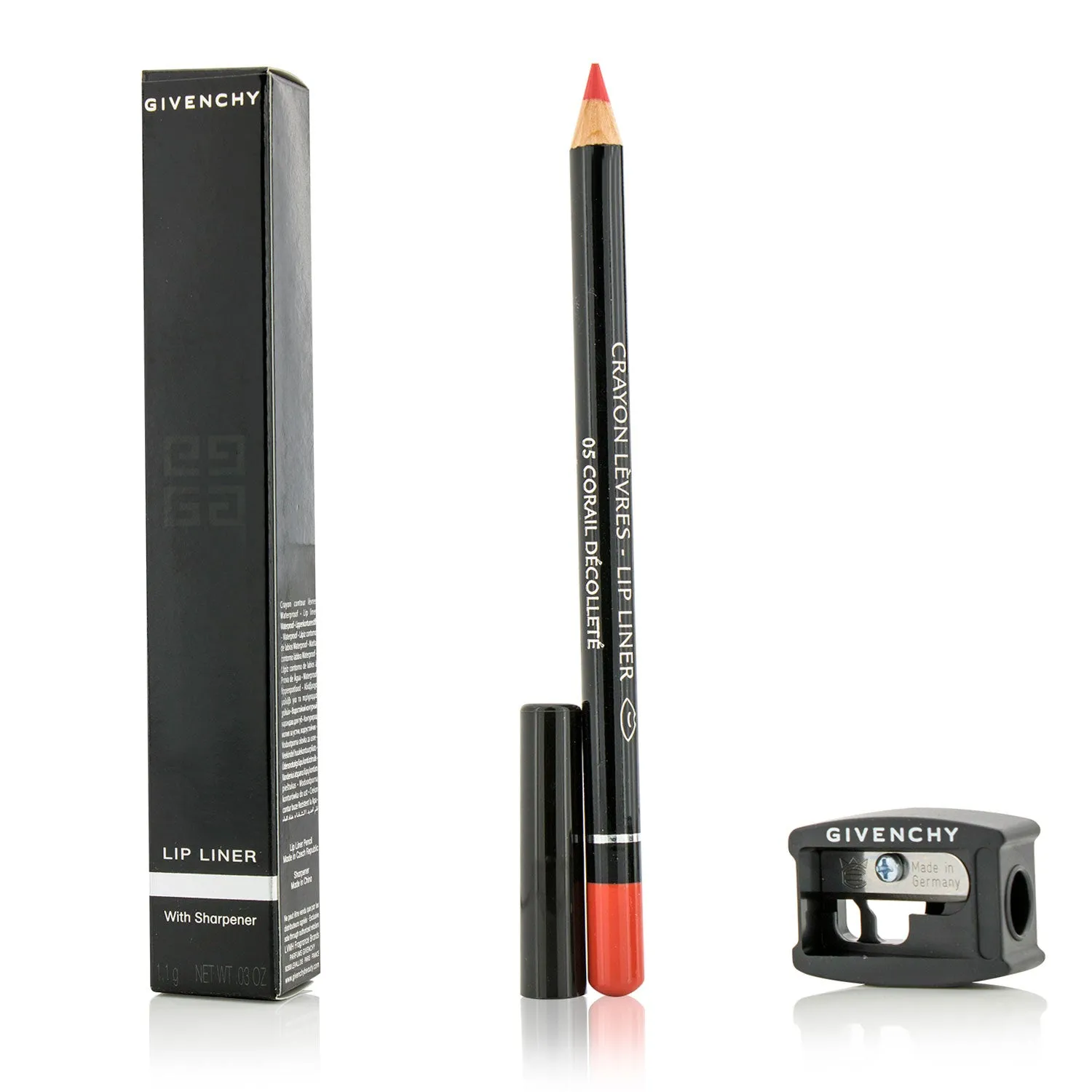 Givenchy Lip Liner (With Sharpener) - # 04 Fuchsia Irresistible (Box Slightly Damaged)  1.1g/0.03oz