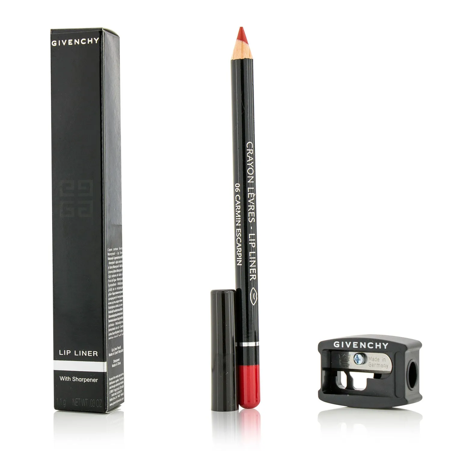 Givenchy Lip Liner (With Sharpener) - # 04 Fuchsia Irresistible (Box Slightly Damaged)  1.1g/0.03oz
