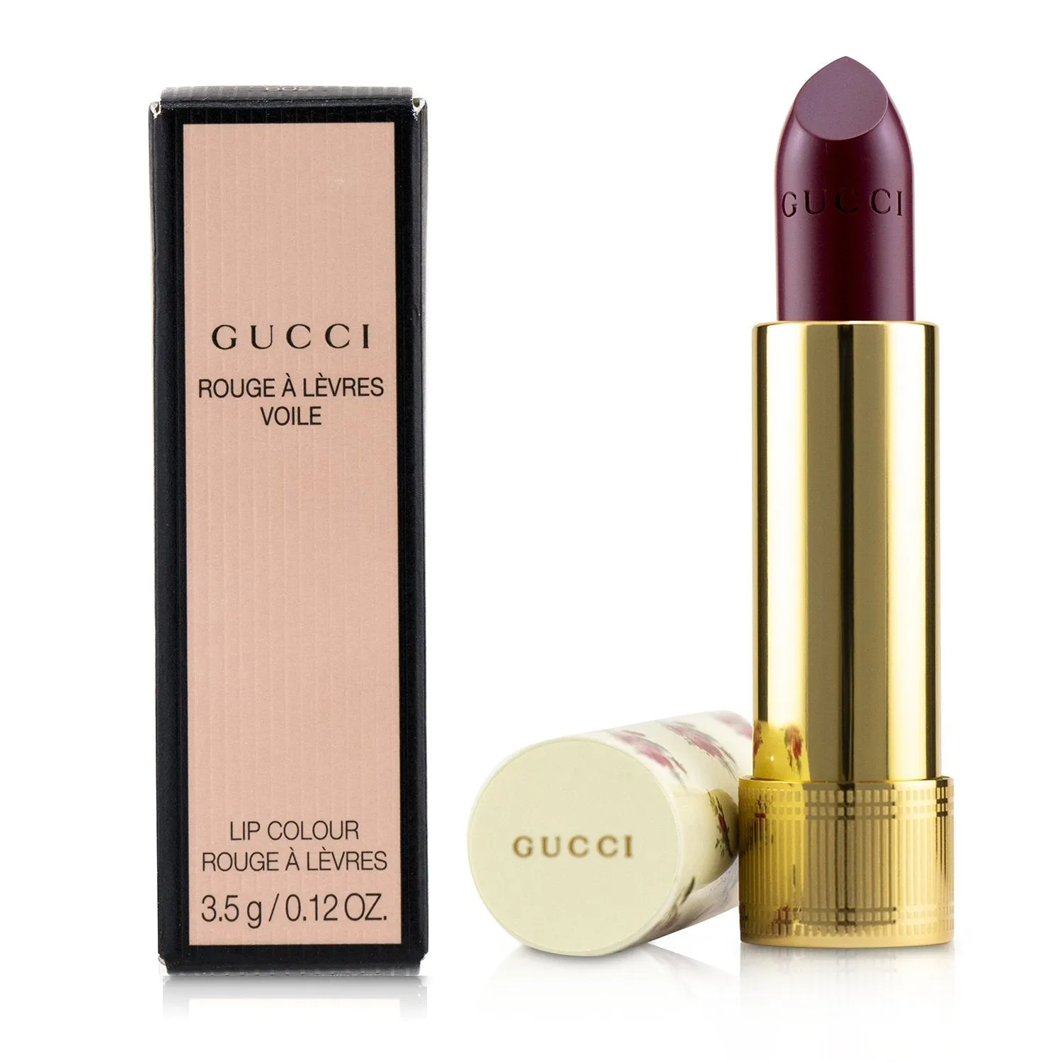 Gucci Rouge A Levres Voile Lip Colour - # 302 Agatha Orange  3.5g/0.12oz