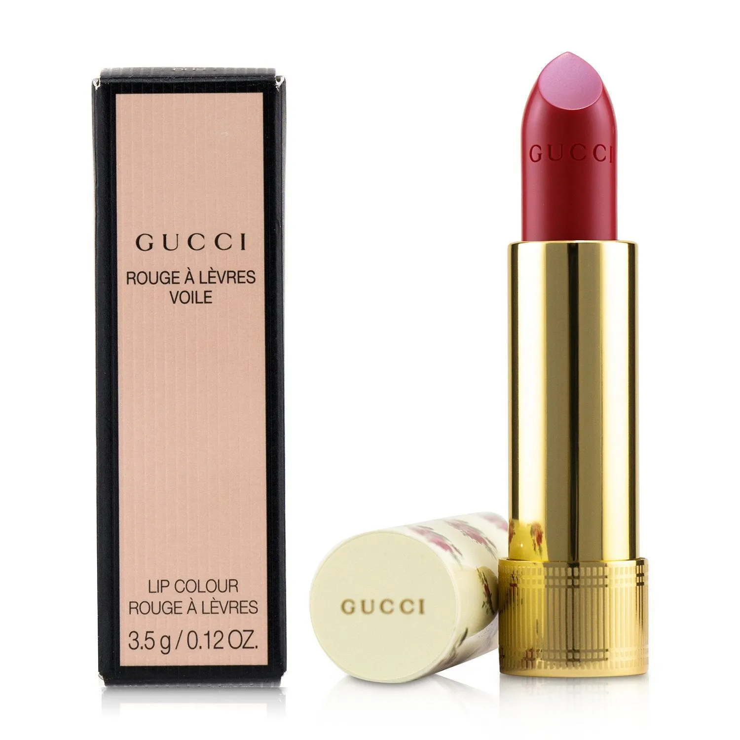 Gucci Rouge A Levres Voile Lip Colour - # 302 Agatha Orange  3.5g/0.12oz