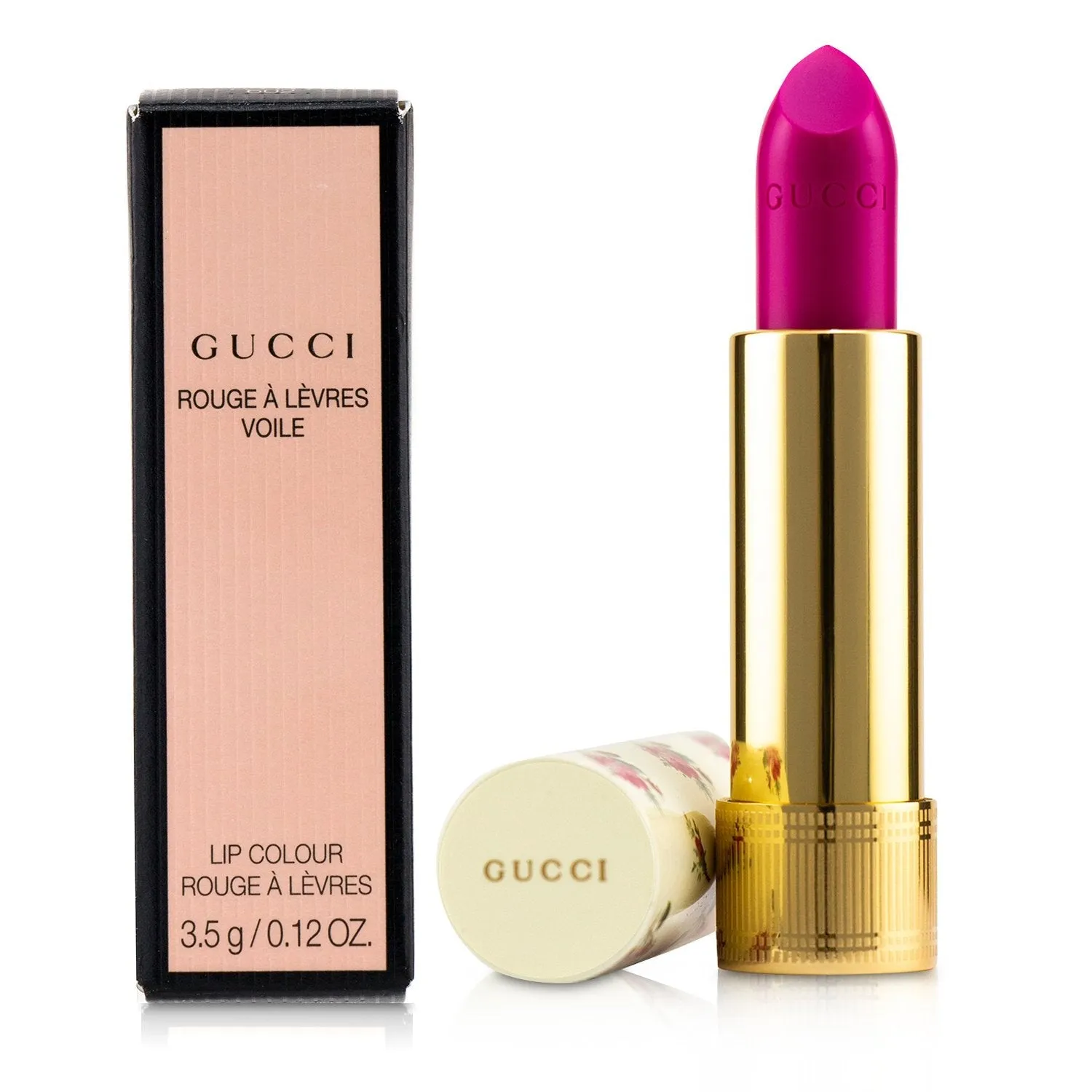 Gucci Rouge A Levres Voile Lip Colour - # 302 Agatha Orange  3.5g/0.12oz