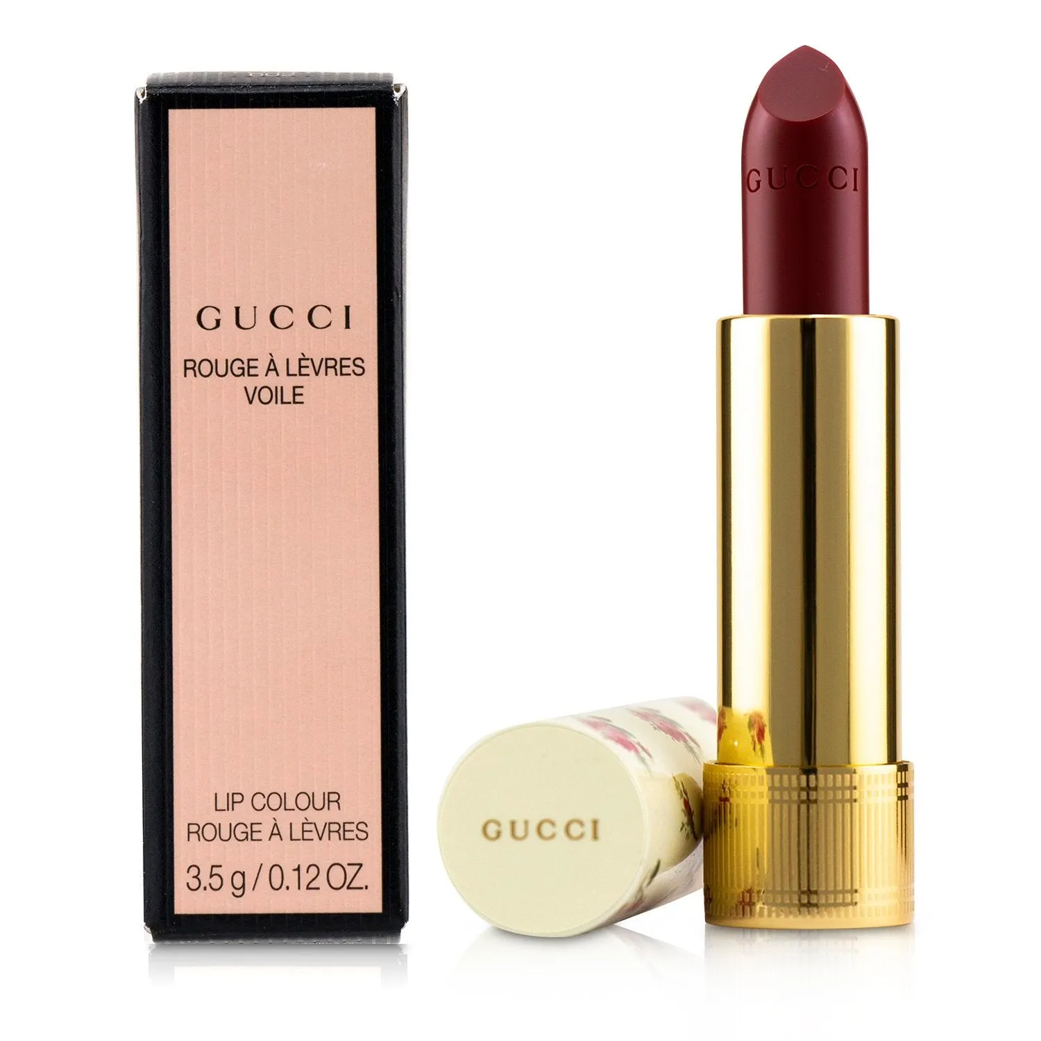 Gucci Rouge A Levres Voile Lip Colour - # 302 Agatha Orange  3.5g/0.12oz