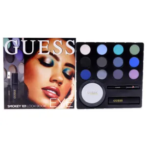 Guess Beauty Eye Lookbook - 101 Smokey by Guess for Women - 3 Pc Kit 0.14oz Volumizing Black Mascara. 0.48oz Eye Shadow. 0.017oz Soft Kohl Black Eyeliner