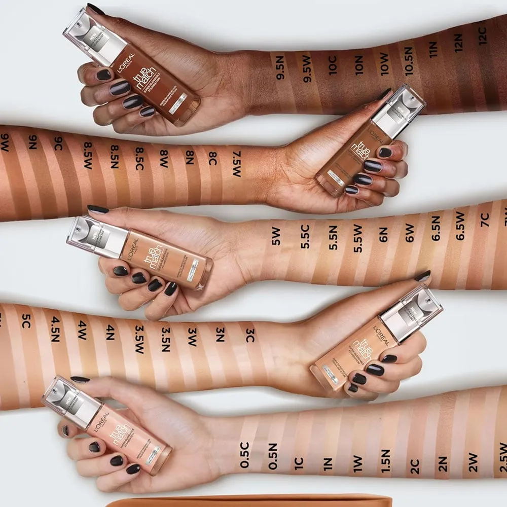 L'Oreal True Match Super Blendable Foundation 7D/7W Warm Undertone 30ml