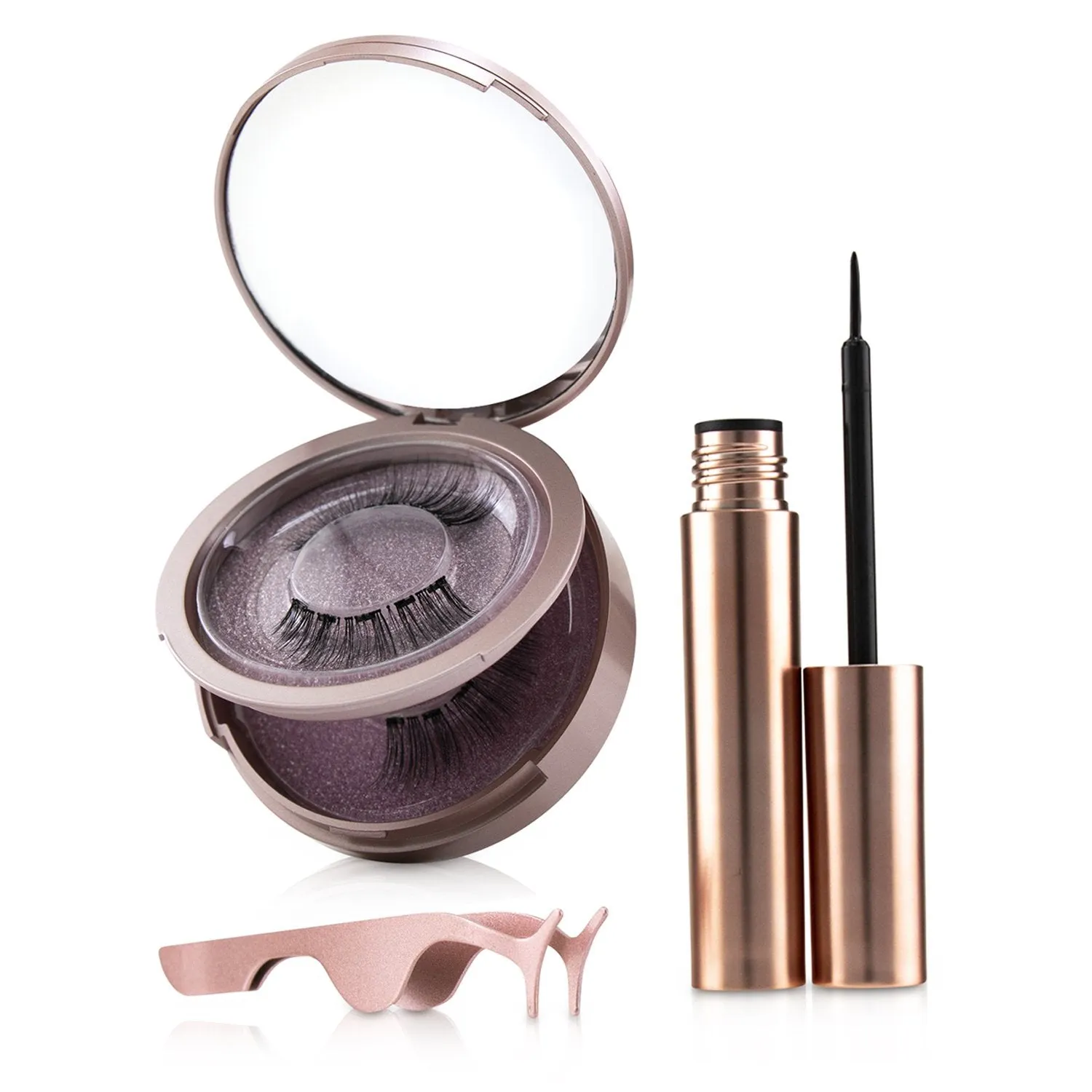 SHIBELLA Cosmetics Magnetic Eyeliner & Eyelash Kit - # Attraction  3pcs