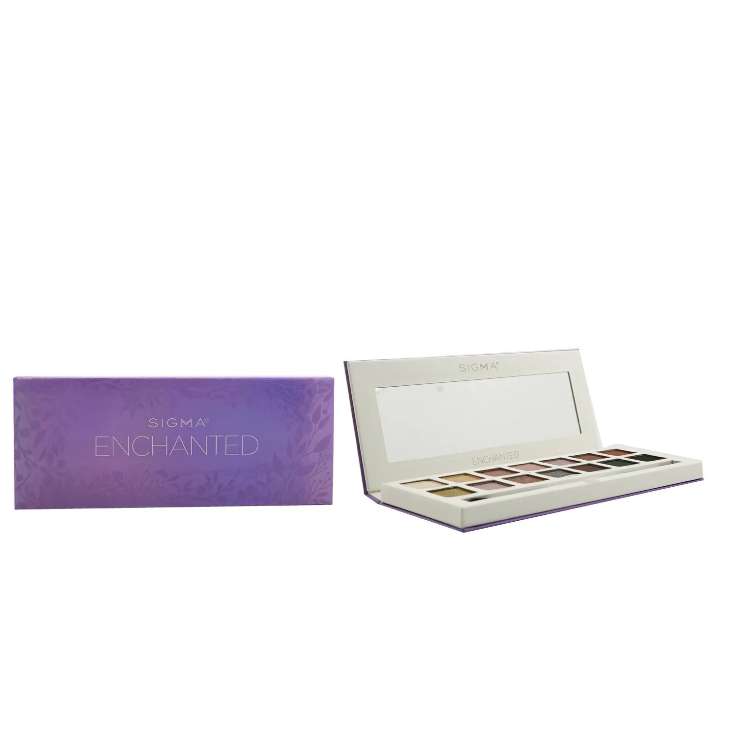 Sigma Beauty Enchanted Eyeshadow Palette (14x Eyeshadow   1x Dual Ended Brush)  19.32g/0.68oz