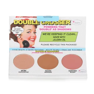 TheBalm Double Crosser (Highlighter. Bronzer & Blush)  8.5g/0.29oz