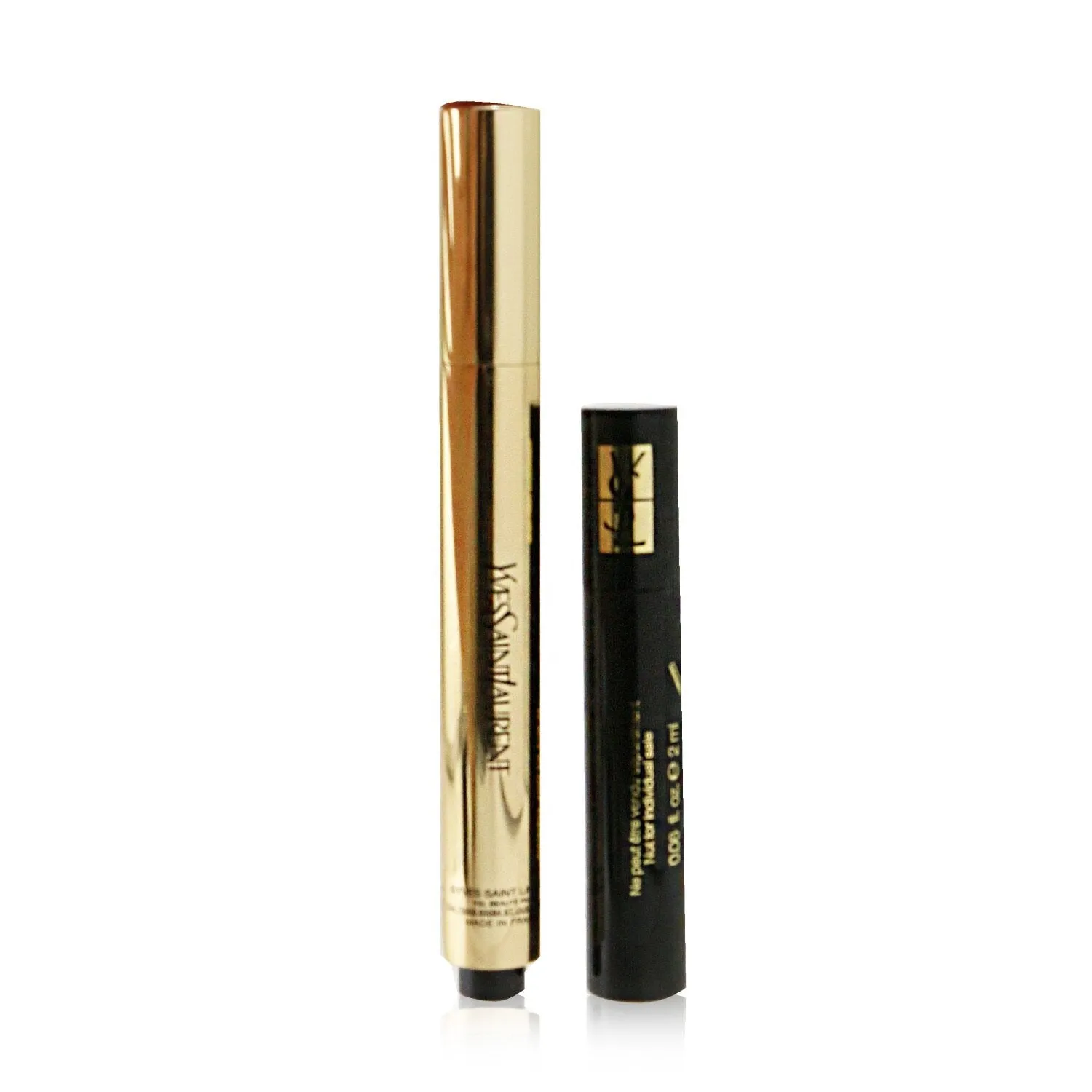 Yves Saint Laurent All Lights On Me Set (1xTouche Eclat  2.5ml/0.08oz   1x Mini Mascara Volume Effet Faux Cils) - #2 (Luminous Ivory)  2pcs