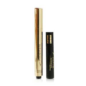 Yves Saint Laurent All Lights On Me Set (1xTouche Eclat  2.5ml/0.08oz   1x Mini Mascara Volume Effet Faux Cils) - #2 (Luminous Ivory)  2pcs